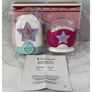 American Girl Bitty Baby Monitor Lights & Sounds Doll Dolly Nursery Play Toy Set